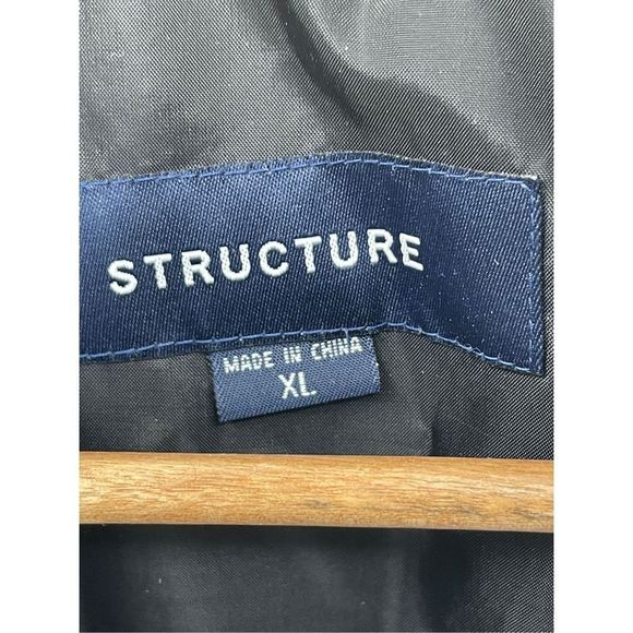 Structure‎ Down Puffer Vest Men's Size XL Navy Blue - Picture 8 of 12